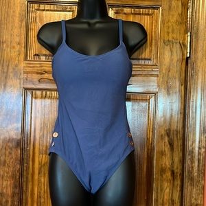NWOT Blue one Piece Swimsuit